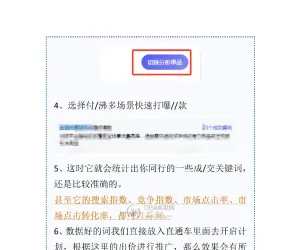 淘宝如何查看竞争对手直通车是怎么开的?